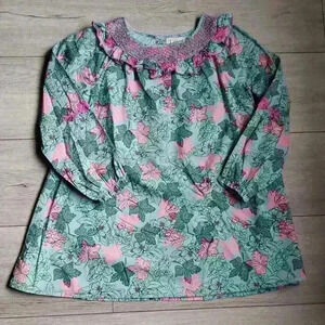 Peek Girls Floral Dress Size 6/7